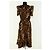 Vestido dorado de viscosa Isabel Marant - vista 4