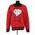 Sudadera roja de algodón Gucci