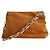 Borsa a tracolla Sandro in pelle camel - vista 3