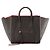Céline CELINE - Borsa Luggage Phantom Celine in pelle grana grigia