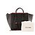 Céline CELINE - Borsa Luggage Phantom Celine in pelle grana grigia - vista 10