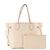 LOUIS VUITTON - Louis Vuitton Neverfull MM Shopper aus beigem Empreinte-Leder - Ansicht 2