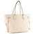 LOUIS VUITTON - Louis Vuitton Neverfull MM Shopper aus beigem Empreinte-Leder - Ansicht 3