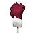 Vintage Issey Miyake Pleats Please Plissettato Wrap c. Mid-2010s Burgundy