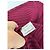 Vintage Issey Miyake Pleats Please Plissettato Wrap c. Mid-2010s Burgundy - vista 6