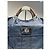 Sac à main structuré Vintage Marni avec poignée, fin 2000s, Navy - vue 4