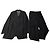 Vintage Burberry Herren-Wollanzug-Set, Anthrazit 38R
