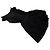 Abito Vintage Giorgio Armani in Cotone e Seta Nero S
