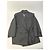 Vintage Givenchy Herren zweireihiger Wollblazer & Hose Dunkelgrau L - Ansicht 3