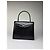 Vintage Givenchy Structured Top-Handle Bag Late 1970s Black - view 12