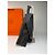 Borsa Tote Vintage Hermès Troca Canvas Fine anni 1990 Dark Grey Blue - vista 10