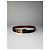 Céline Vintage Celine Triomphe Ledergürtel Ende 1980er–1990er Black Gold - Ansicht 5