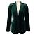 Autre Marque Blazer de terciopelo Spruce Green Frame