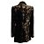Giacca Dickey in velluto floreale Long & Lean Veronica Beard Nero Multi - vista 3