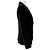 Autre Marque Alice + Olivia Samt-Tuxedo-Jacke in Schwarz - Ansicht 2