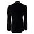 Autre Marque Alice + Olivia Samt-Tuxedo-Jacke in Schwarz - Ansicht 3