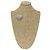 Spilla a cuore con strass Chanel 2020 Argento / Oro Logo CC - vista 5