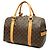 Borsa da viaggio Carryall Louis Vuitton Monogram marrone - vista 2