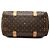 Borsa da viaggio Carryall Louis Vuitton Monogram marrone - vista 3