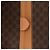 Céline Borsa porta documenti CELINE Macadam con manico superiore in Brown - vista 18