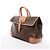 Céline Borsa porta documenti CELINE Macadam con manico superiore in Brown - vista 2