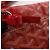 Borsa a spalla Goyard Saint Louis PM in PVC e pelle rossa - vista 6