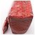 Borsa a spalla Goyard Saint Louis PM in PVC e pelle rossa - vista 9