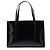 Prada Borsa Tote Carolyn Bessette Kennedy 1995 Black Spazzolato - vista 3