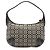 Coach 11297 Borsa Hobo Ergo in tela Signature Grey Black - vista 3