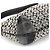 Coach 11297 Borsa Hobo Ergo in tela Signature Grey Black - vista 8