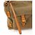 Gucci Borsa a tracolla in tela kaki con tasche cargo Autunno 2002 - vista 8