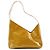 Prada Mini borsa a spalla asimmetrica Spazzolato 1998 in oro giallo