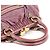 Marc Jacobs Borsa a tracolla Stam in pelle trapuntata Pale Purple - vista 9