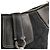 Coach 10249 Borsa a tracolla Hamptons in Signature Canvas nero - vista 10