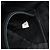 Prada Borsa Tote Black Tessuto Metallo Gold Handle - vista 13