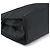 Prada Borsa Tote Black Tessuto Metallo Gold Handle - vista 8