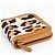 Miu Miu Portafoglio con fiocco in vitello leopardato Tan - vista 3