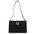 Prada Bolso de hombro Tessuto Nappa con hebilla azul marino