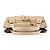 Chloé Borsa Tote Bay in pelle beige - vista 4