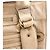 Chloé Borsa Tote Bay in pelle beige - vista 8