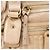 Chloé Borsa Tote Bay in pelle beige - vista 9