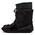 Botas de piel marrón Prada Sport Otoño 1999 - vista 3