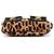Marc Jacobs Borsa a tracolla con tasca in pelo di vitello stampa leopardata - vista 5