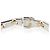 Bracciale a maglie piatte vintage Tiffany & Co. in oro giallo e argento sterling - vista 2