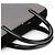 Prada Borsa Tote B8368 in nylon grigio con manici in plastica - vista 9