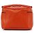 Miu Miu Borsa a mano in pelle arancione - vista 3