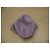 Autre Marque Cappello a cuffia in lana lilla con strass - vista 3