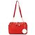 Chloé Borsa a tracolla in pelle rossa con catena