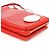 Chloé Borsa a tracolla in pelle rossa con catena - vista 12