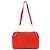 Chloé Borsa a tracolla in pelle rossa con catena - vista 3
